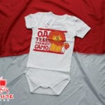 Бејби боди кратак рукав Лав (бела)