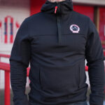 Дукс са капуљачом Мрежица (црни)