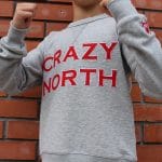 Дечији дукс Крејзи Норт (сиви)