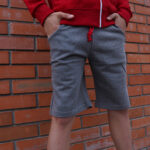 Дечији шорц Делије (тамно сиви)