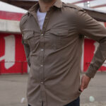 Кошуља Еполете (крем)